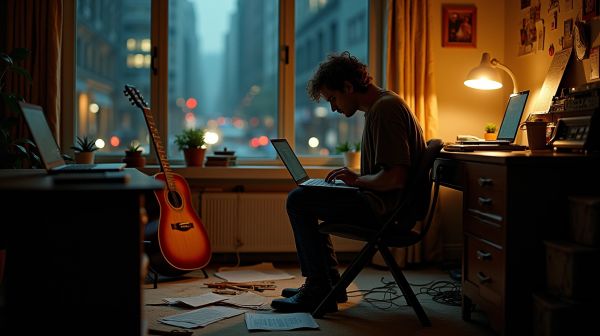 La réalité surprenante des vies de musiciens confinés